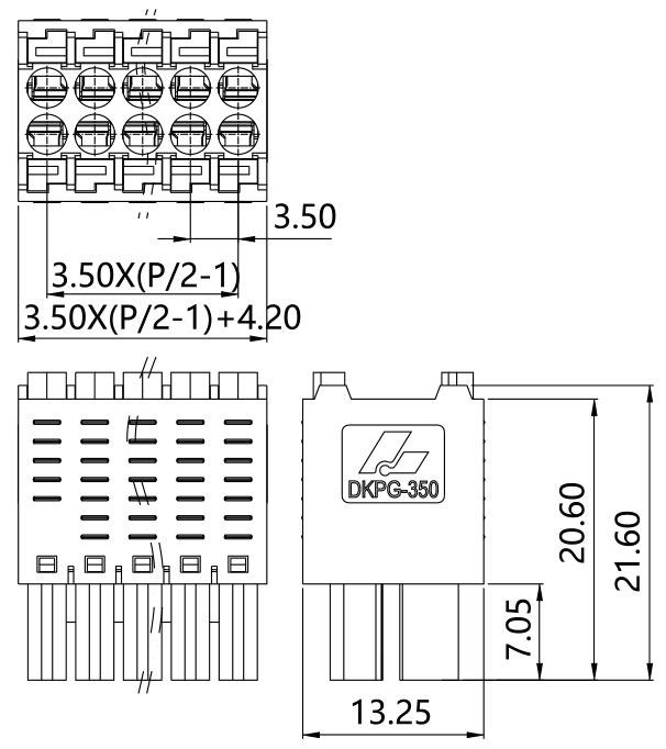 PCB Connector-PlugDKPG-350(圖1) dkpg-350圖紙.png