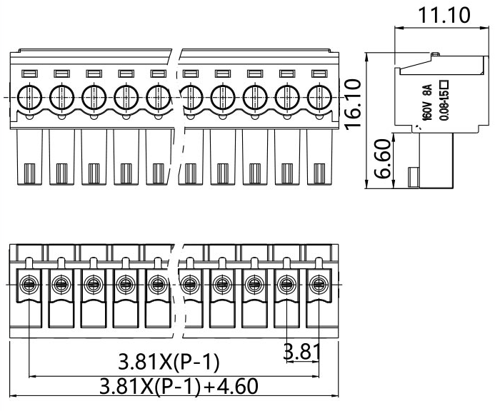PCB Connector-PlugPG-381(圖1) pg-381圖紙.png