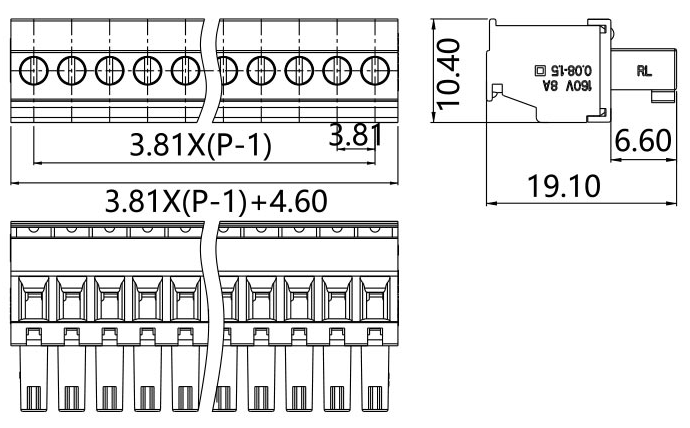 PCB Connector-PlugPG-381R(圖1) pg-381r.png